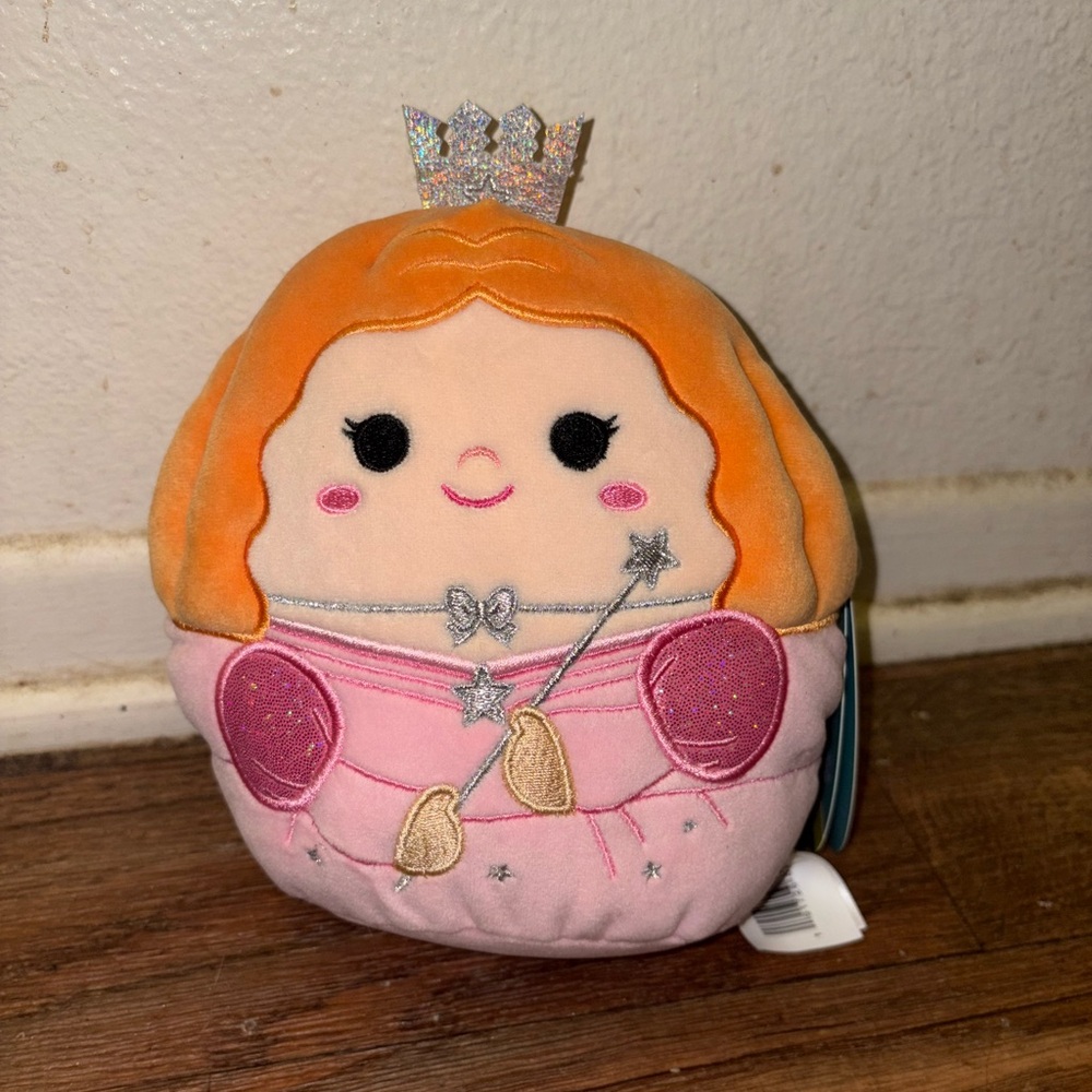 Original Squishmallows 6.5" Wizard of Oz Glinda the Good Witch Brand NEW W/TAGS